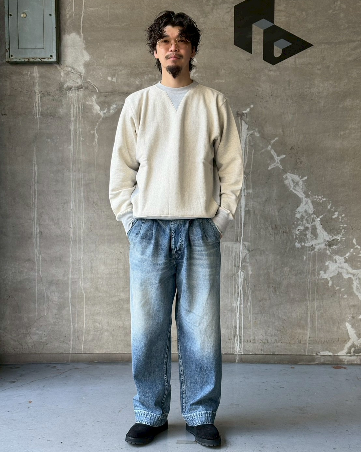 Graphpaper × N.HOOLYWOOD / Two Tuck Tapered Pants (NH-GP-CP01)