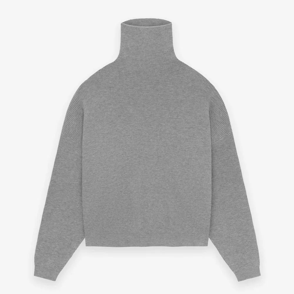 ESSENTIALS / WAFFLE TURTLENECK (192BT246140F)