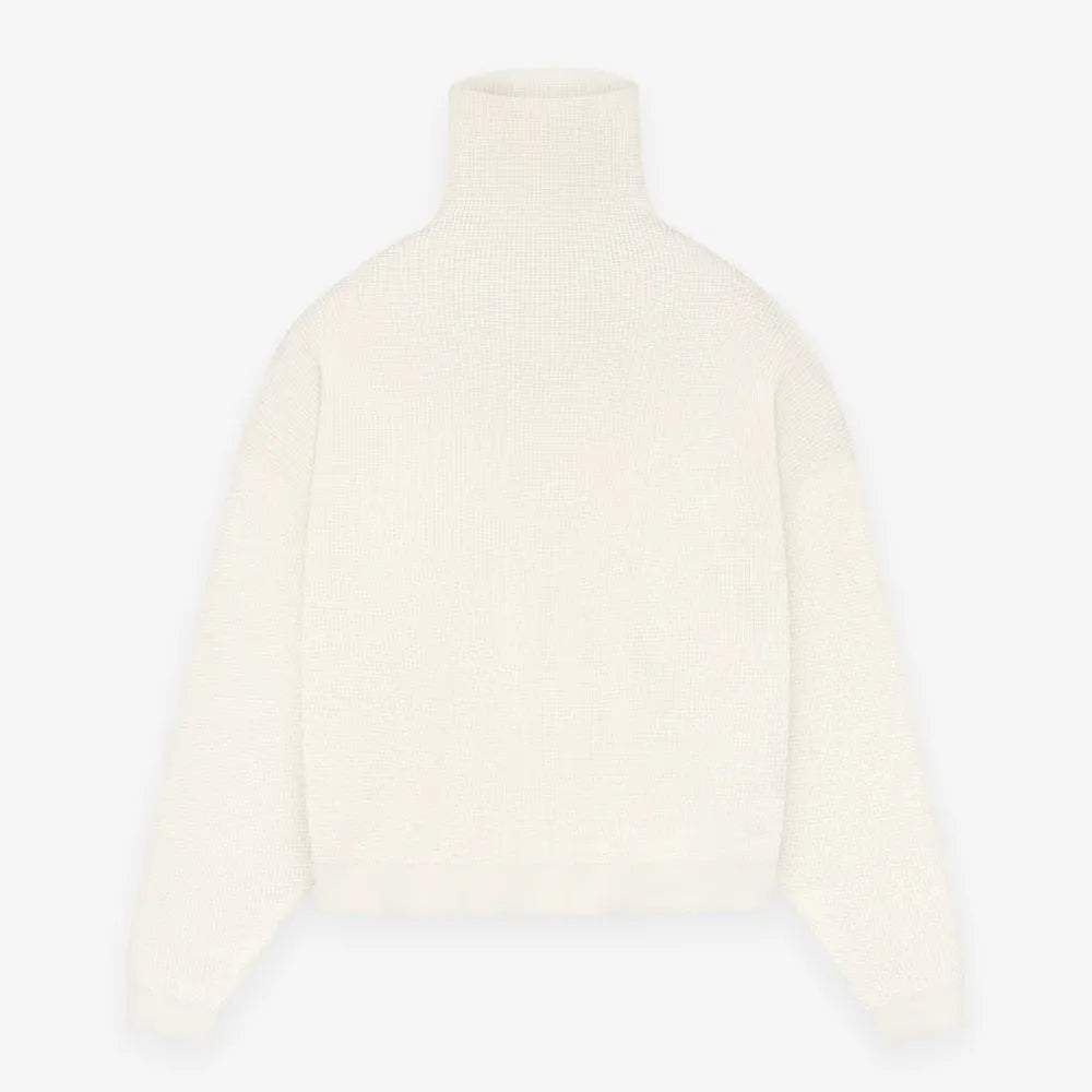 ESSENTIALS / WAFFLE TURTLENECK (192BT246140F)