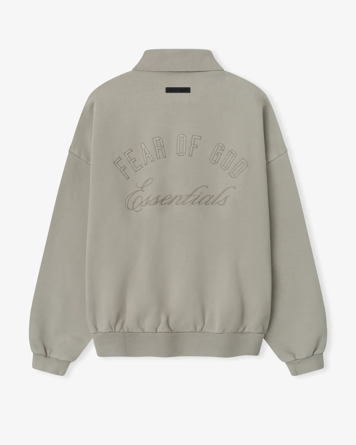 ESSENTIALS / Embroidered Classic Polo Sweatshirt (192HO252041F)