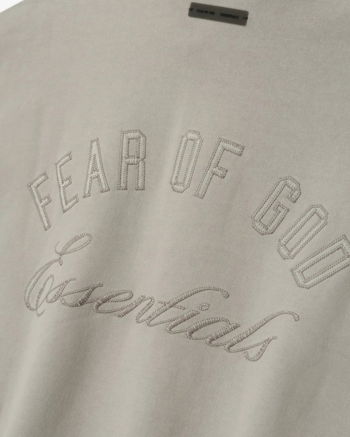 ESSENTIALS / Embroidered Classic Polo Sweatshirt (192HO252041F)