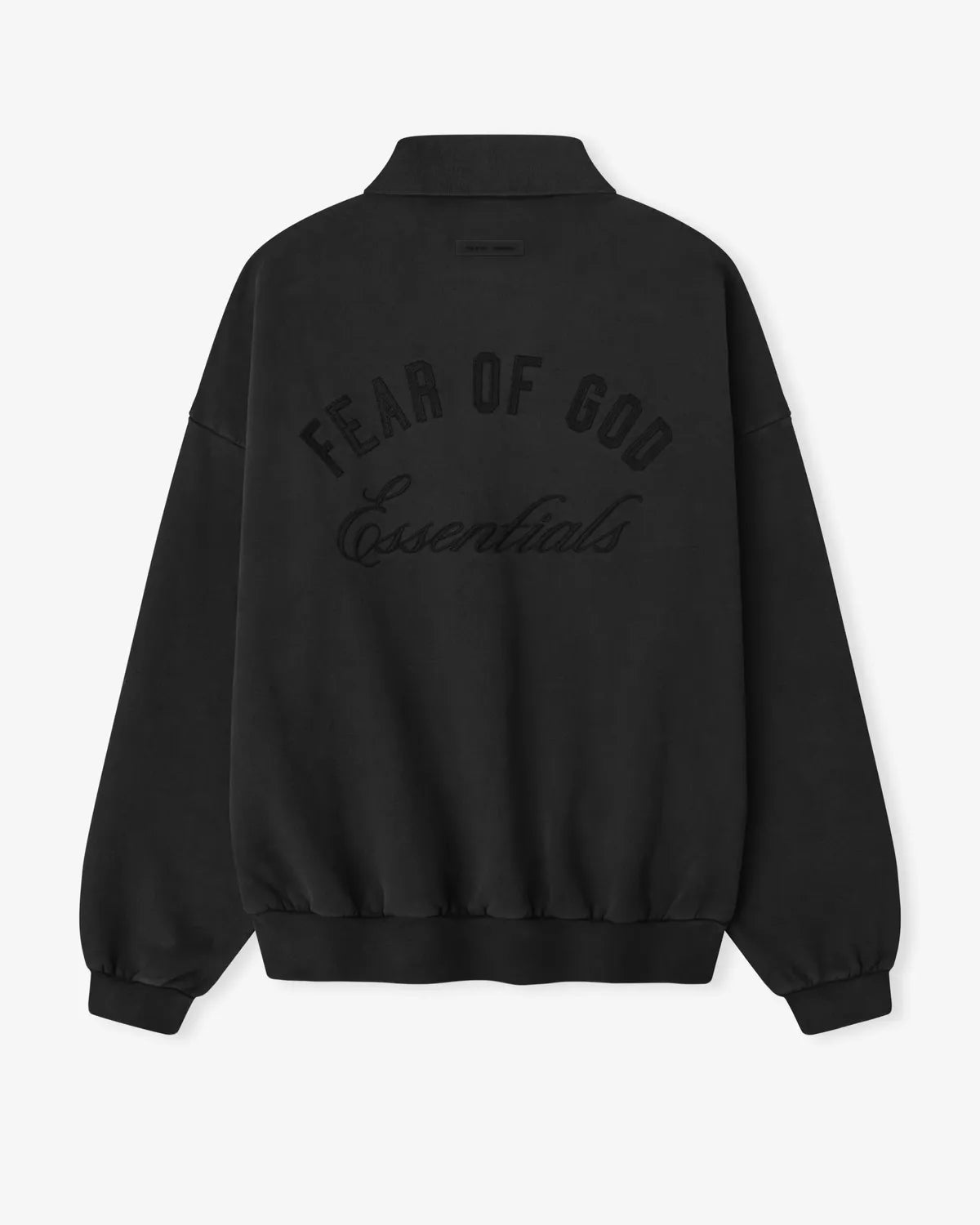 ESSENTIALS / Embroidered Classic Polo Sweatshirt (192HO252041F)