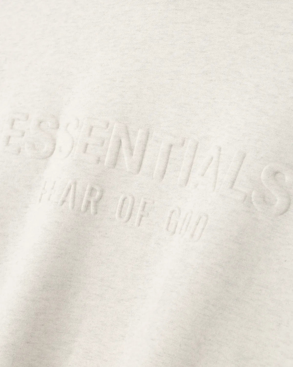 ESSENTIALS / Embossed Essentials Classic Hoodie (192HO256211F)