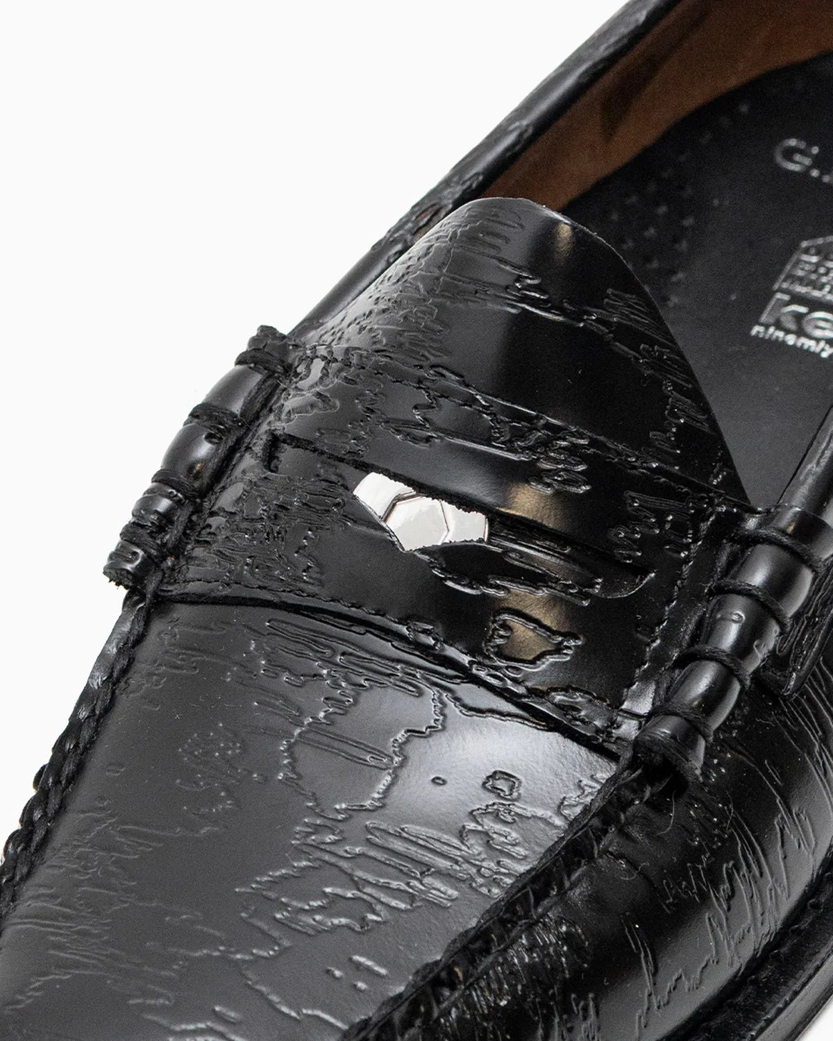 DOVER STREET MARKET kei ninomiya × G.H. BASS / CAMO G.H. BASS LARSON “PENNY LOAFERS” (DSM02SH12)