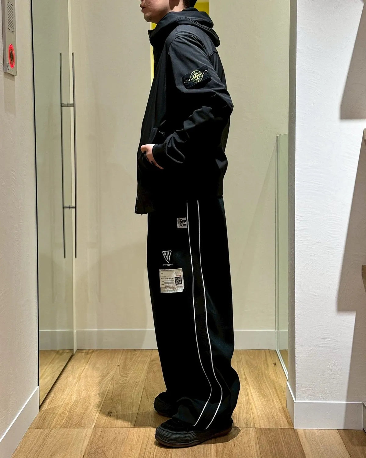 STONE ISLAND / LIGHT SOFT SHELL-R E.DYE® TECHNOLOGY IN RECYCLED POLYESTER (L1S154100118)