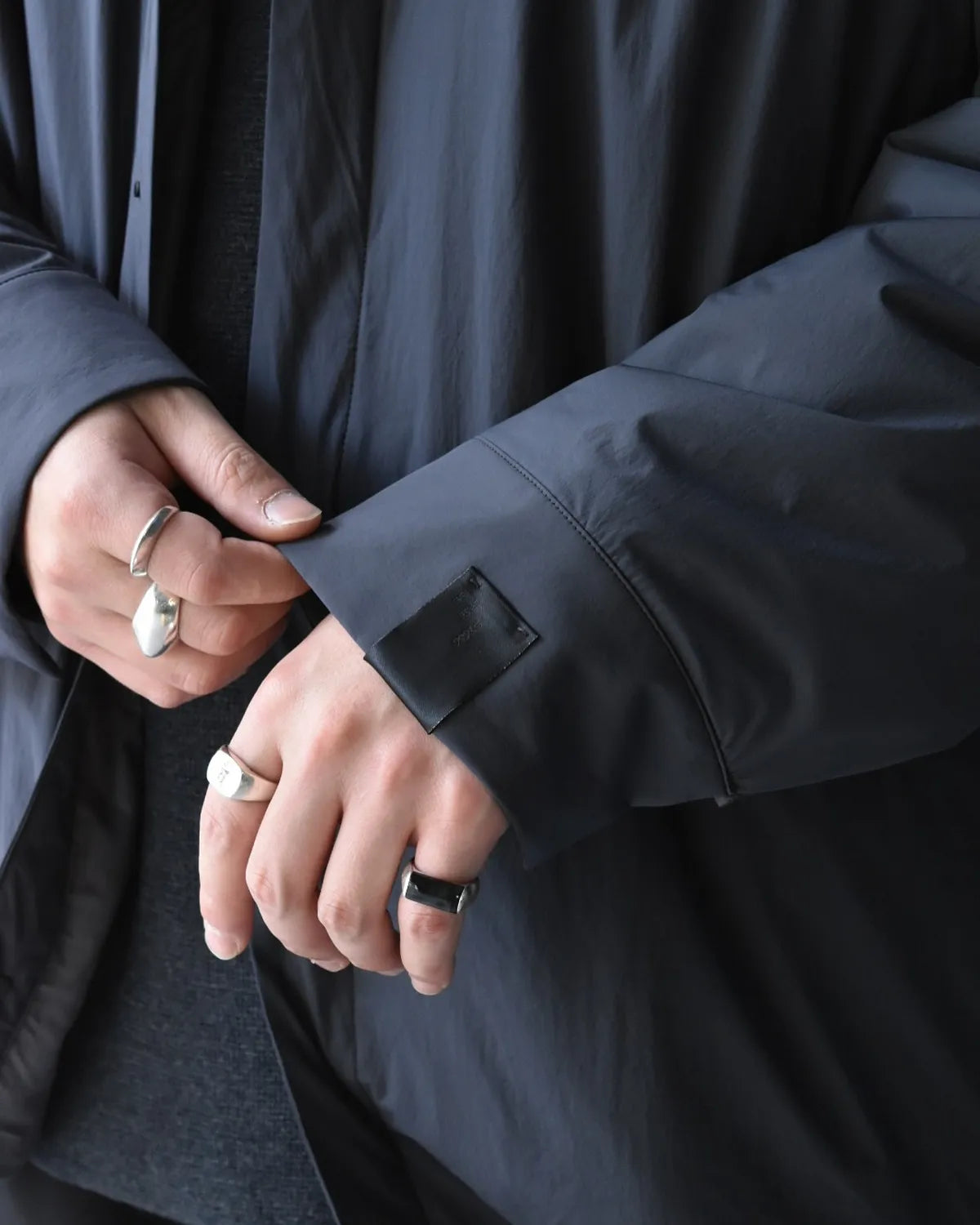 N.HOOLYWOOD COMPILE / PADDED OVERSHIRT (2252-BL20-003)