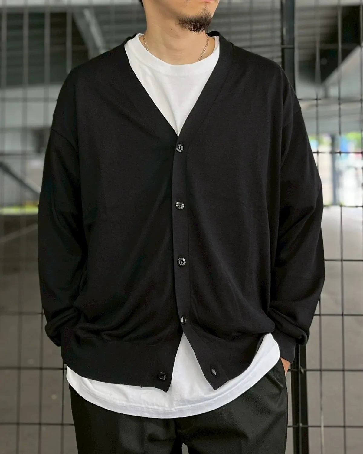 SEQUEL / KNIT CARDIGAN (SQ-25AW-KN-02)