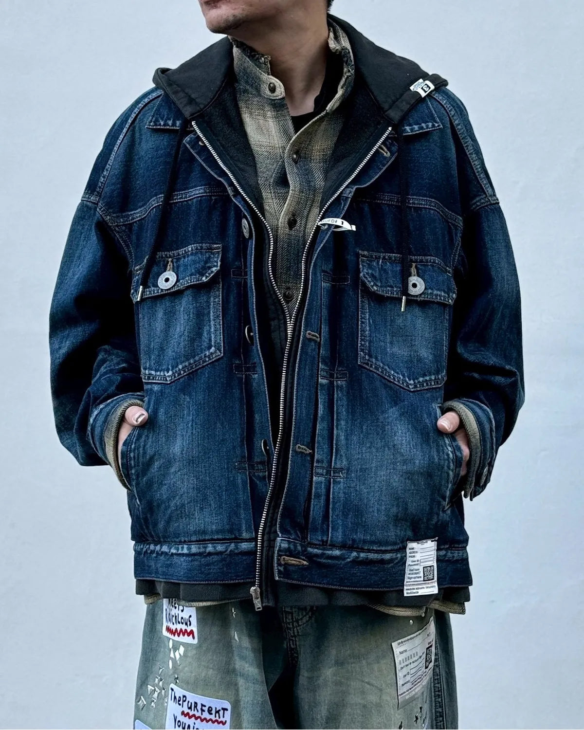 Maison MIHARA YASUHIRO / 3LAYERED DENIM JACKET (J16BL126)
