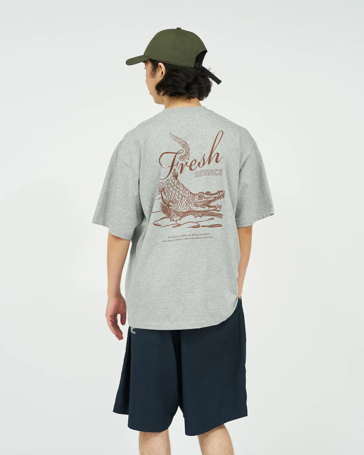 FreshService / CORPORATE PRINTED S/S TEE "CROC" (FSC263-70138)