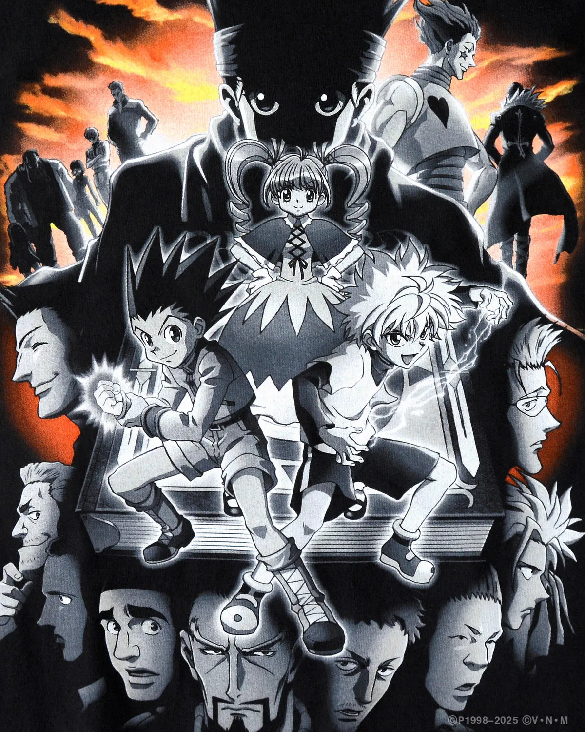 GEEKS RULE × HUNTER×HUNTER /   SILKSCREEN PRINTING T SHIRT “グリードアイランド”