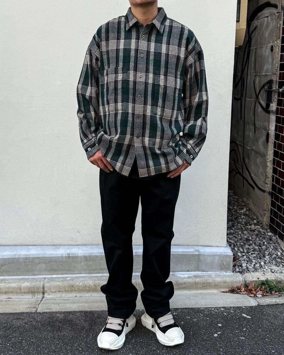 LASTMAN / Classic Wool Shirt (LM-A26-0000-031)