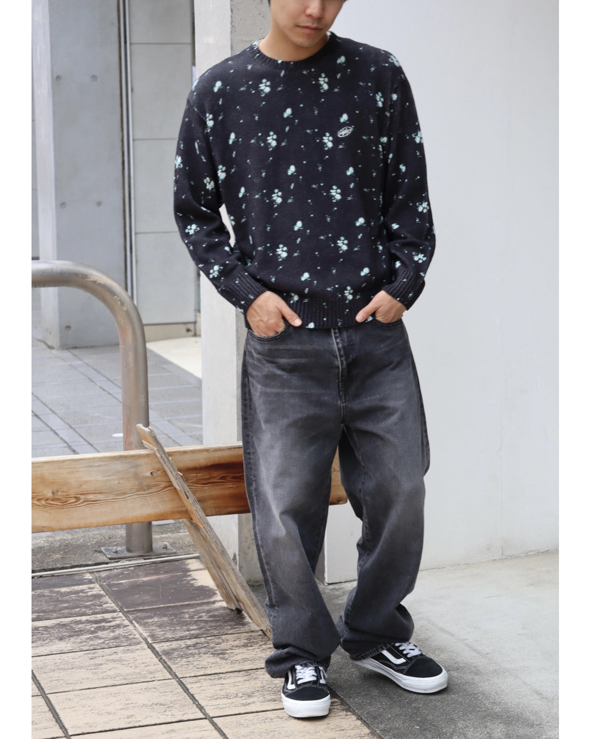 WOKE EDGE / Flower Knit (2621-15916-0084304)