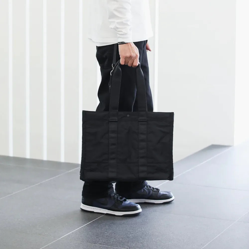 RAMIDUS / “BLACK BEAUTY” TOTE BAG (M)