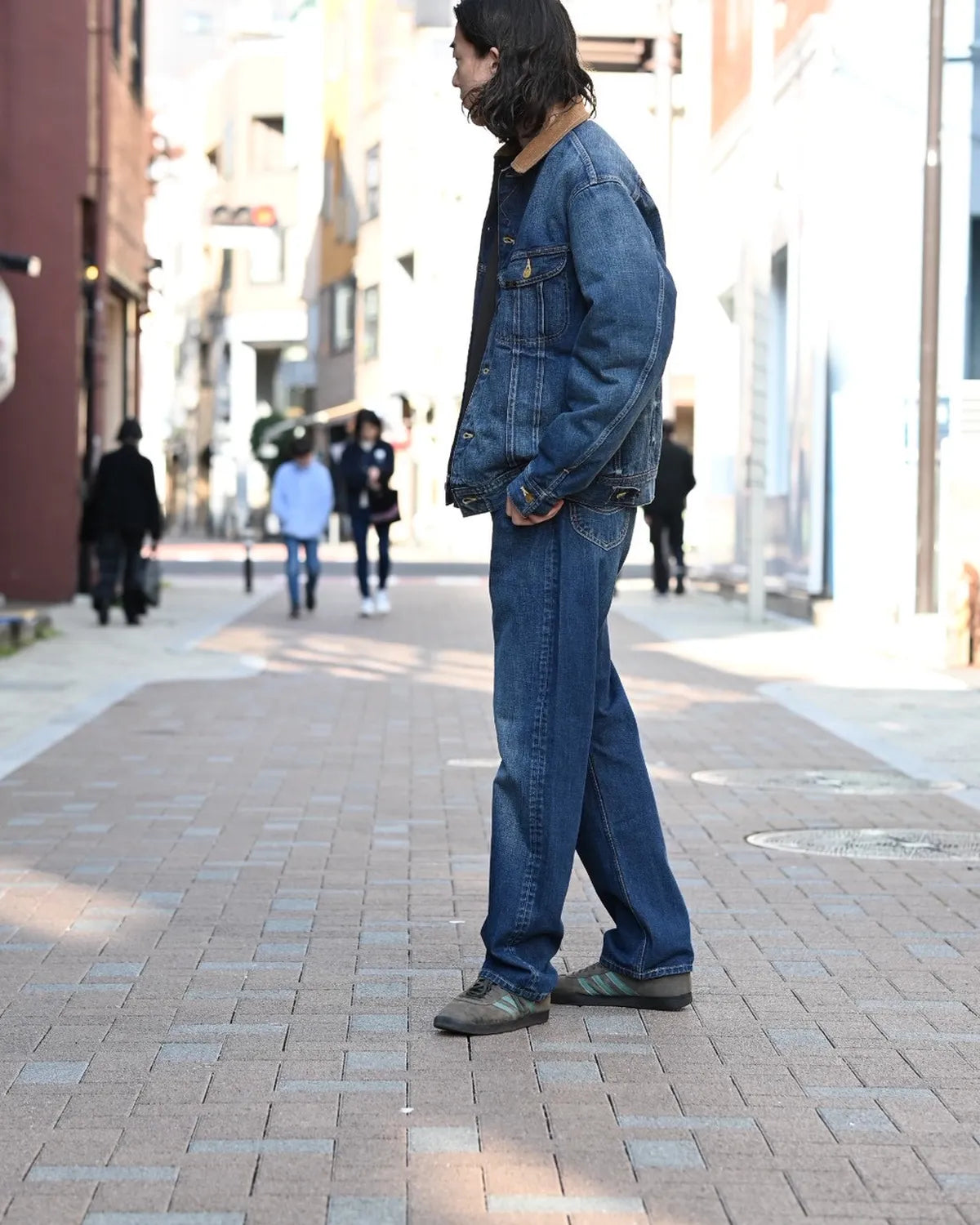 STANDARD CALIFORNIA × Lee / SD Storm Rider Denim Jacket 101LJ Vintage Wash (OUDLA520)