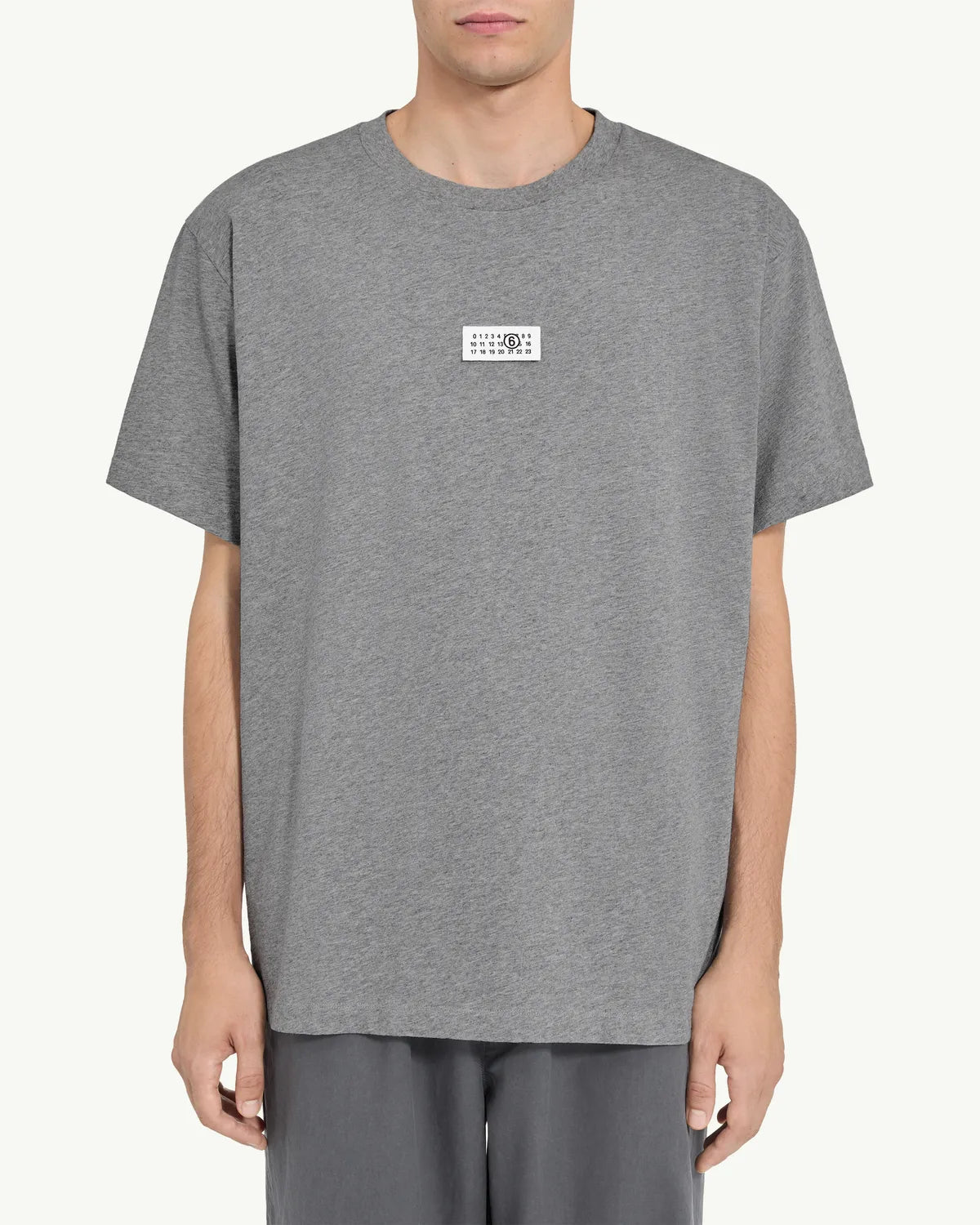 MM6 / ニューメリック コットンTシャツ (SH0GC0071M20170)