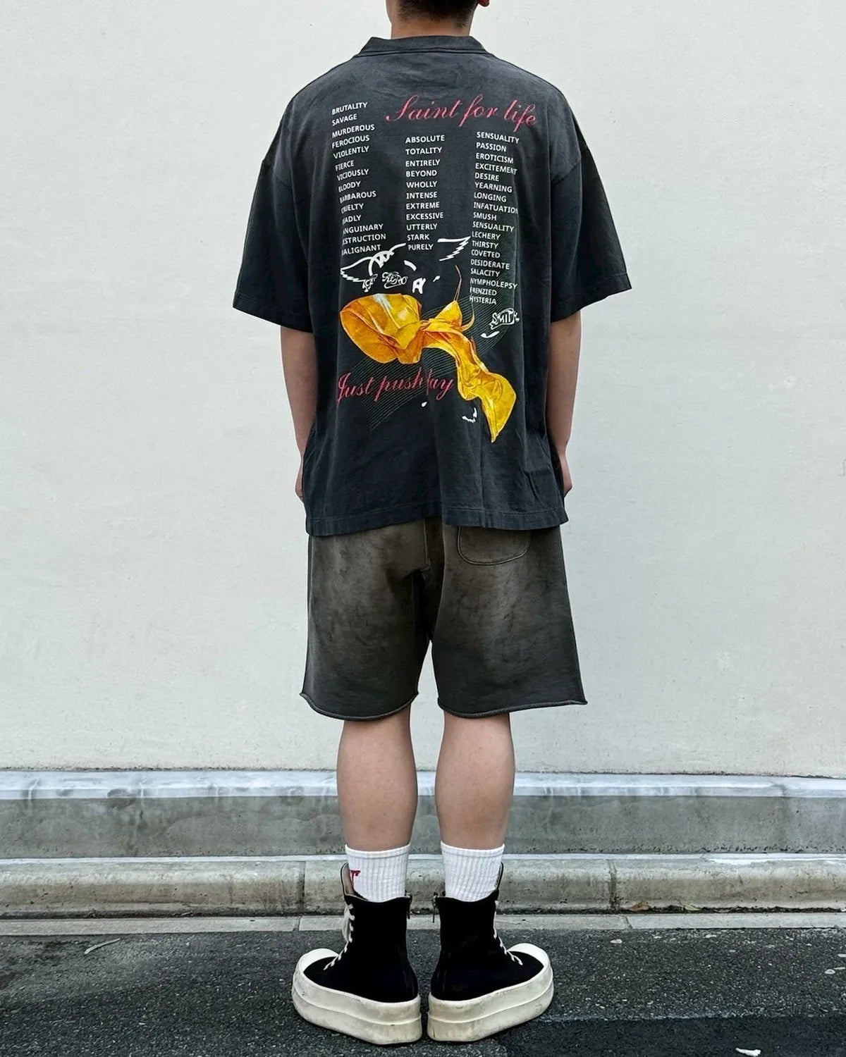SAINT M×××××× (セントマイケル) / × AEROSMITH / AS_SS T-SHIRT SAINT M×××××× (セントマイケル) / × AEROSMITH / AS_SS T-SHIRT