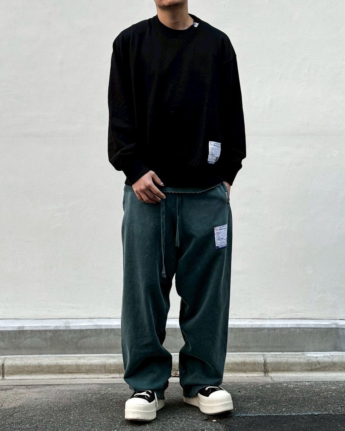 Maison MIHARA YASUHIRO in・stru(men-tal). / High Gauge Knit Sweater (I16SW592)