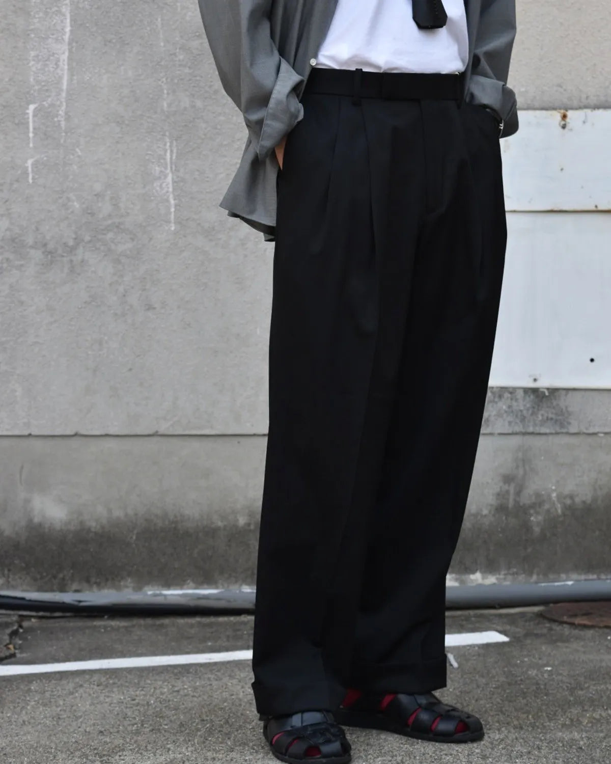 MARKAWARE(マーカウェア) / Organic Wool 2/80 Gabardine Double