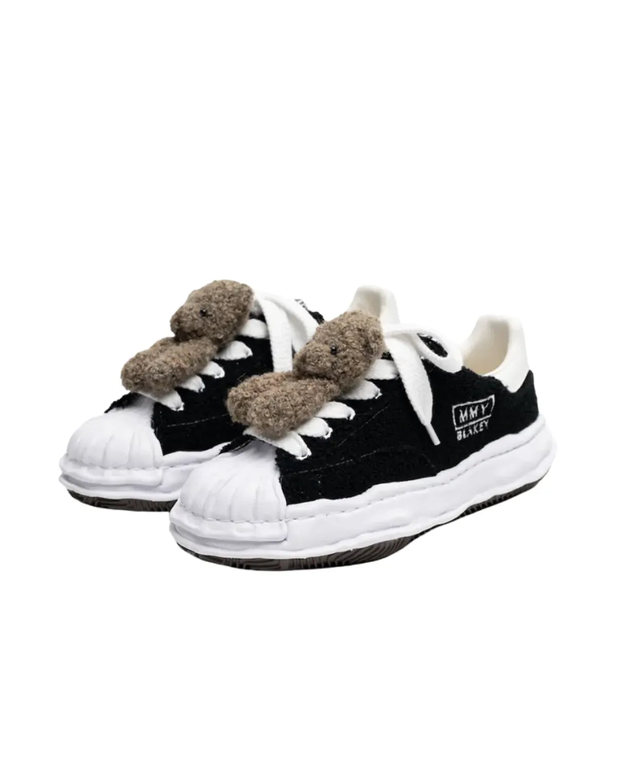 Maison MIHARA YASUHIRO × PINK HOUSE / "BLAKEY"OG Sole Chenille Embroidey Low-top Sneaker (C17FW705)