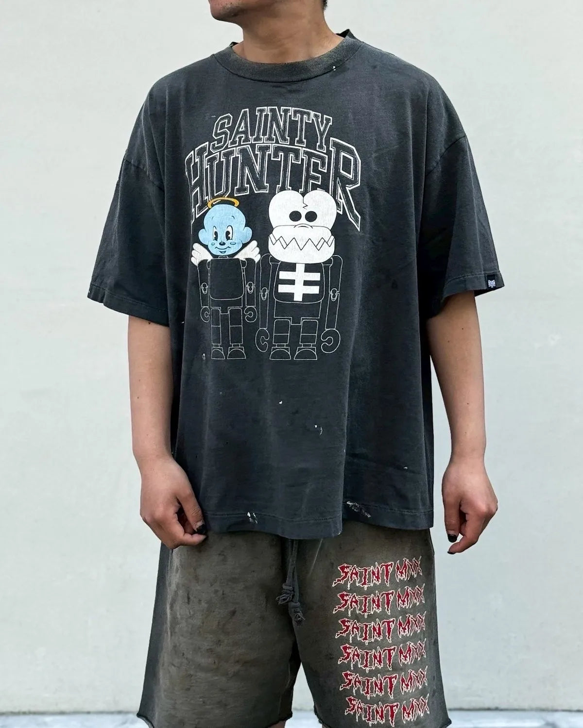 SAINT M×××××× (セントマイケル) / × BOUNTY HUNTER / BH_SS TEE/SKULL
