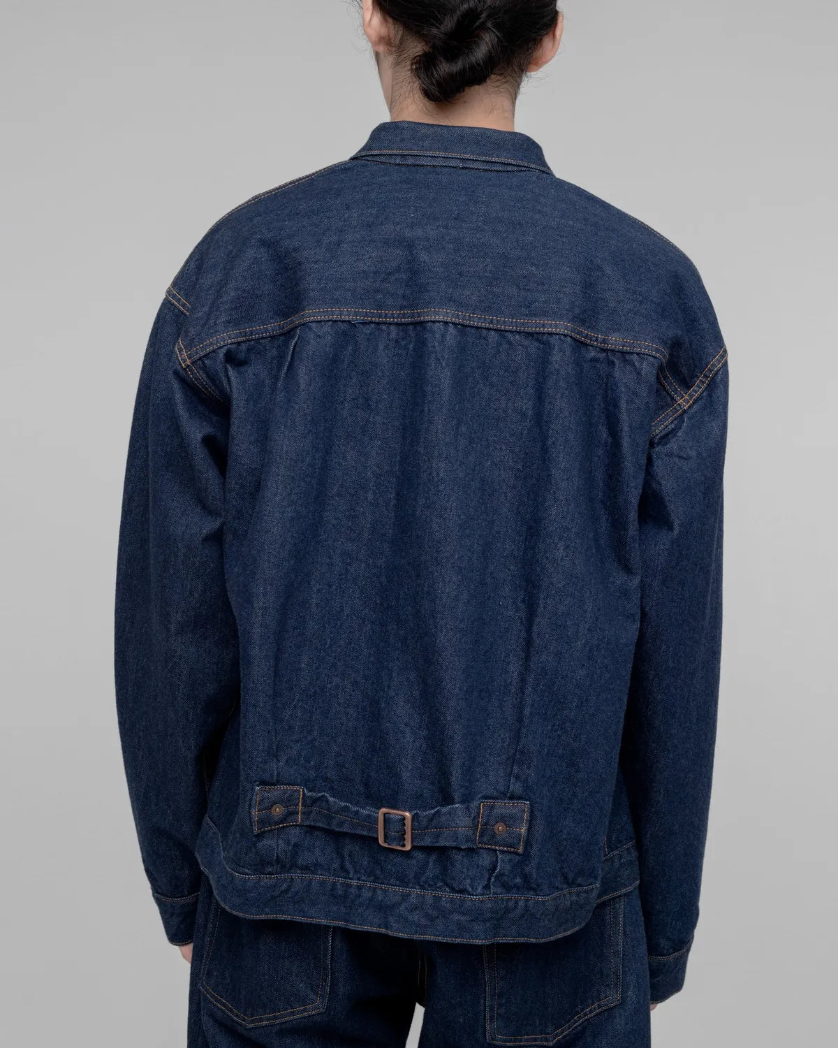 CIOTA / Single Pocket Denim Jacket (JKLM-301-NIMDBL-D)