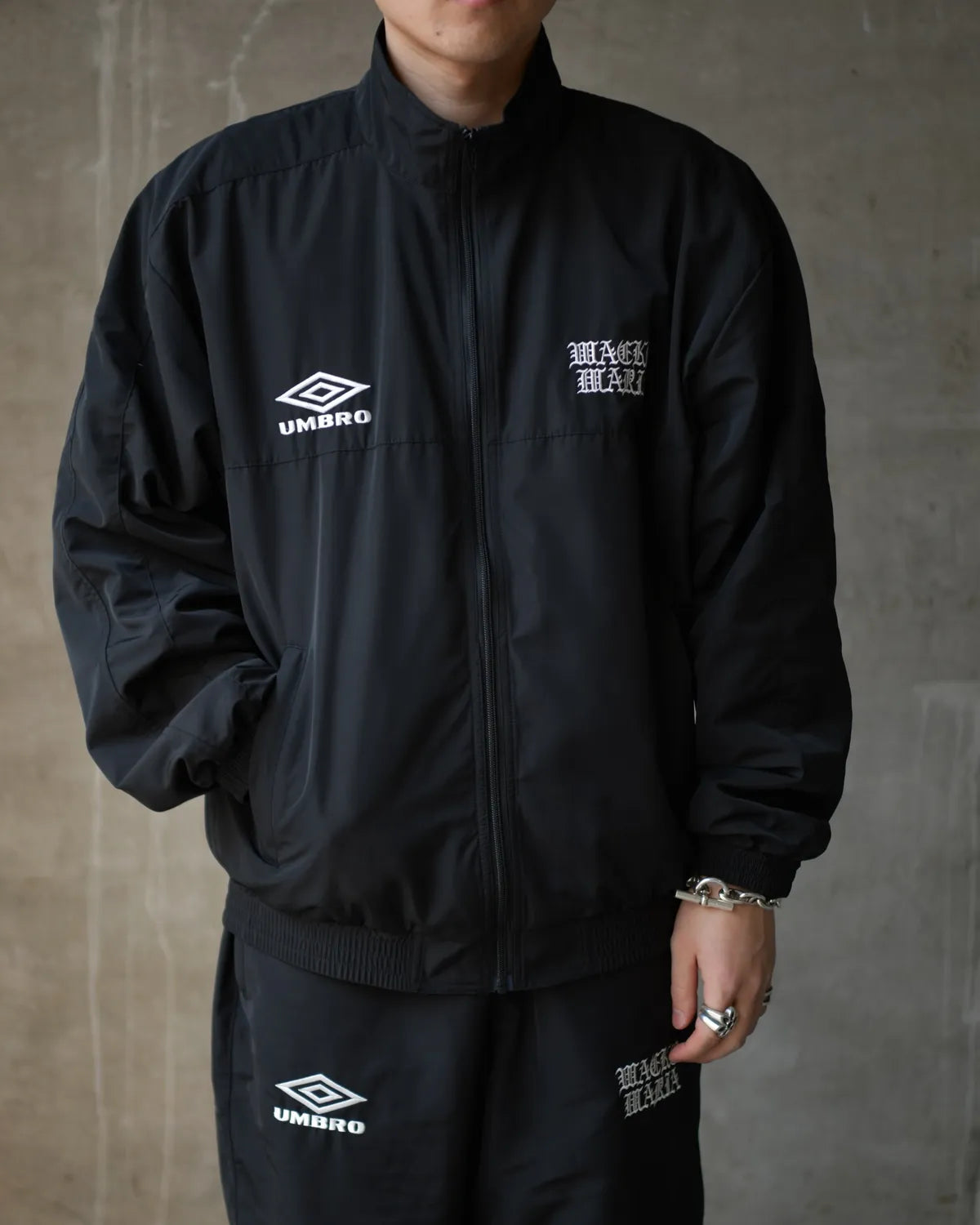 XL WACKO MARIA⁄UMBRO⁄NYLON TRUCK JACKET WACKO MARIA UMBRO ⁄ TRACK
