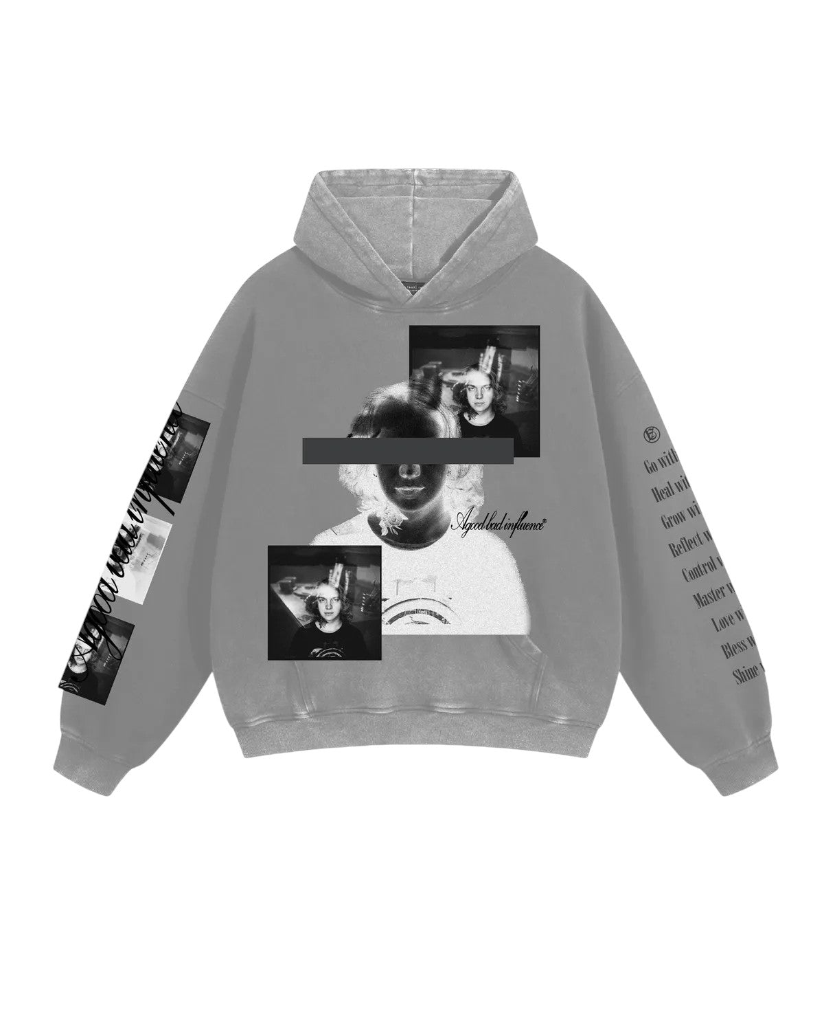 A Good Bad Influence / DON'T LOOK HOODIE (AGBI-25AW-HD06)