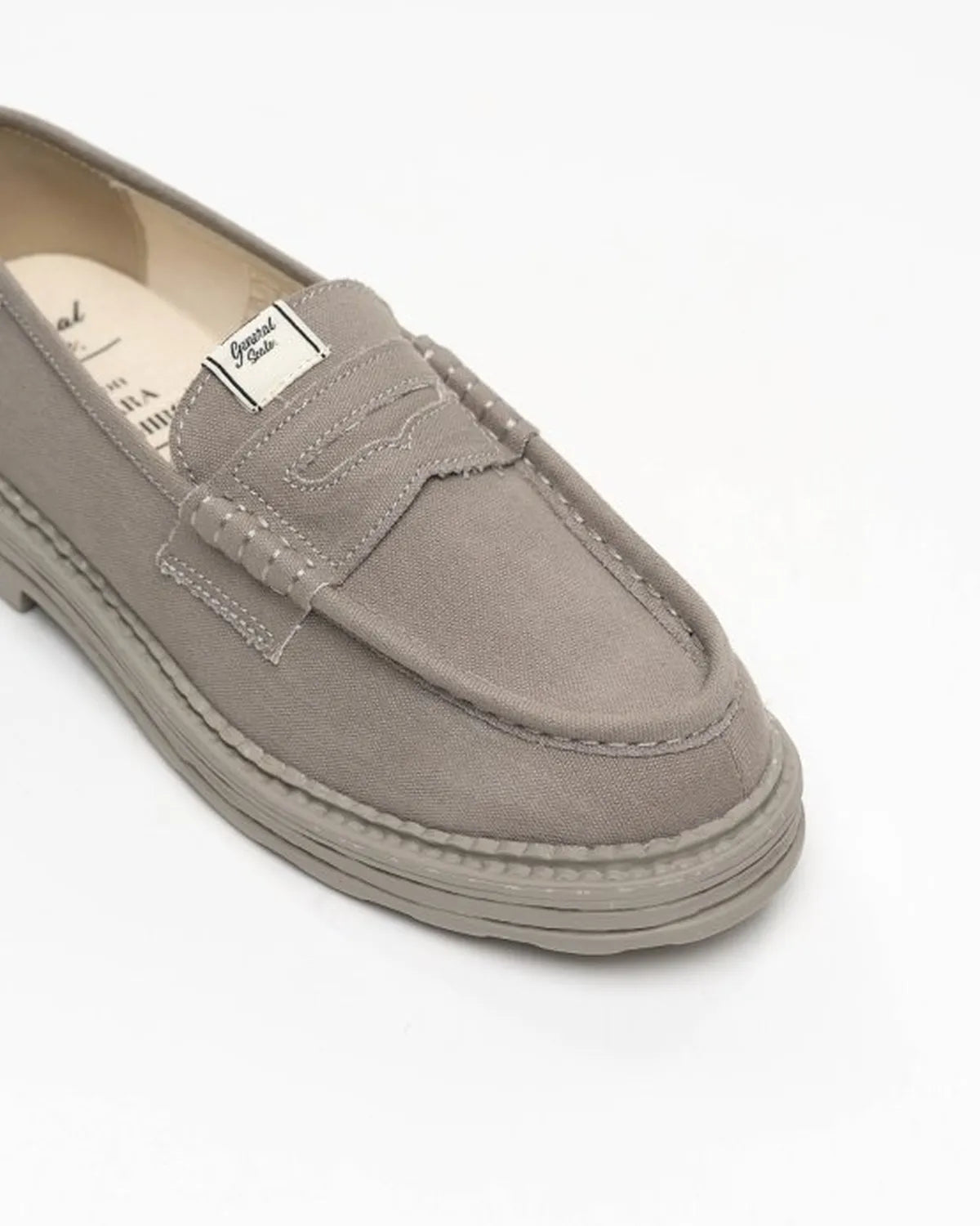 Maison MIHARA YASUHIRO General Scale. / "ANDY" Canvas Loafer (S16FW718)