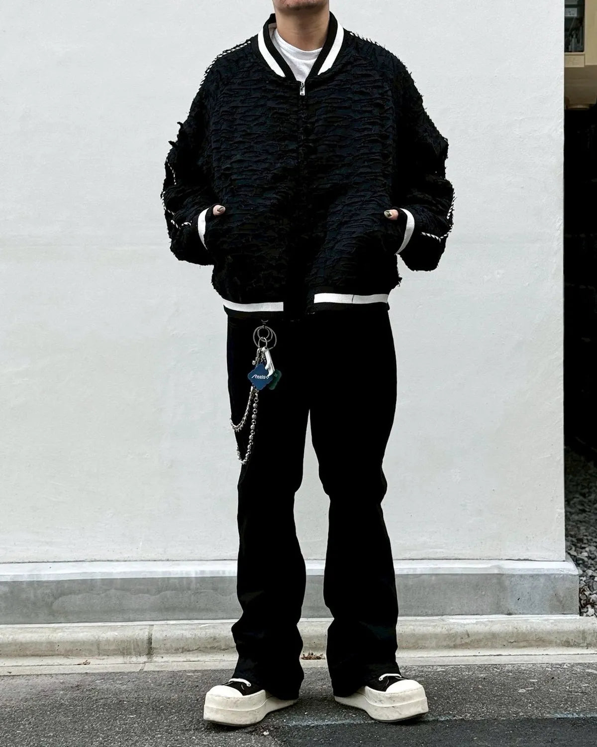 A Good Bad Influence / FULL DIST RESSED LIGHT WEIGHT reversible souvenir JACKET (AGBI-26SS-JK01)