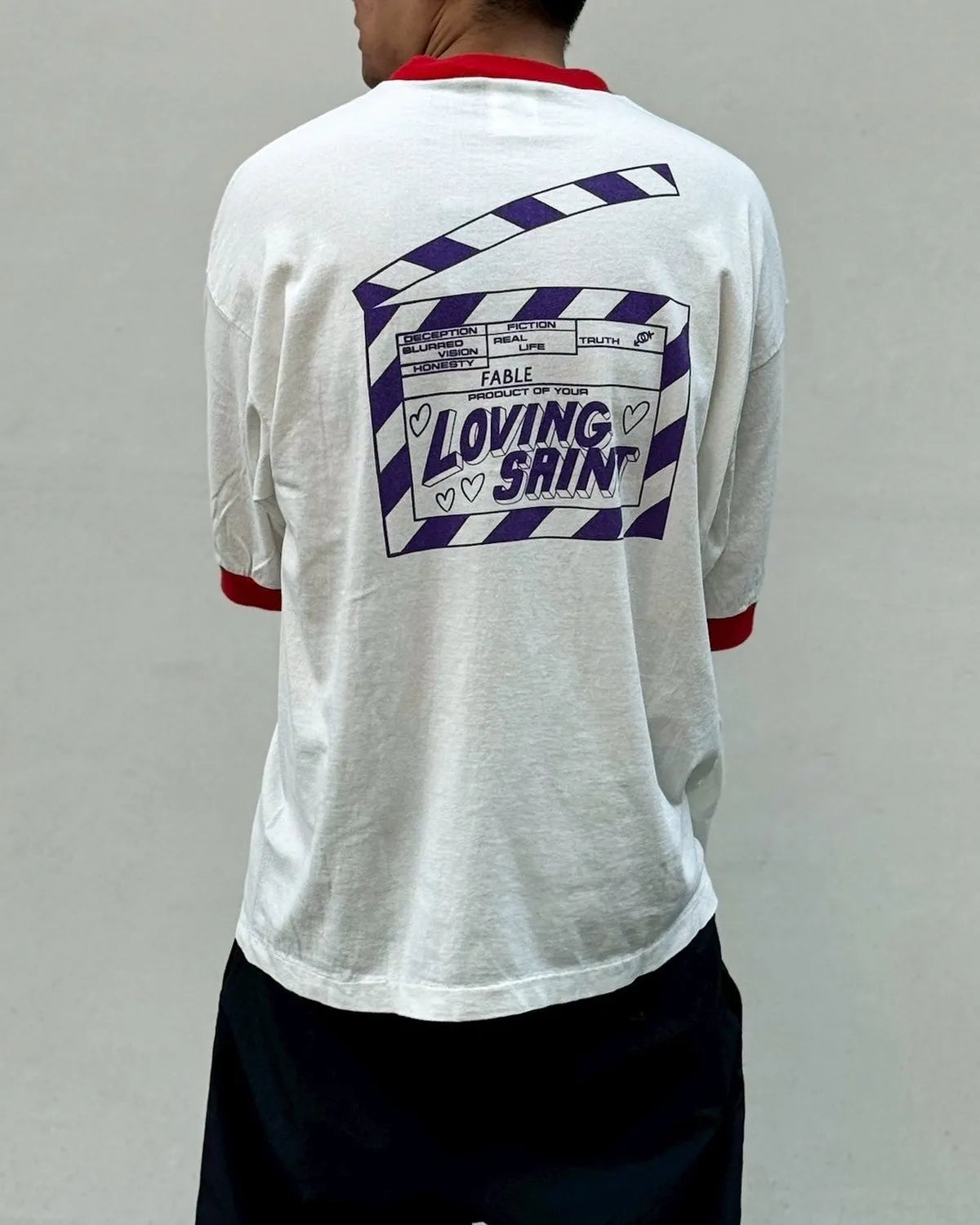 SAINT M×××××× (セントマイケル) / SS T-SHIRT I LOVE SAINT | 公式