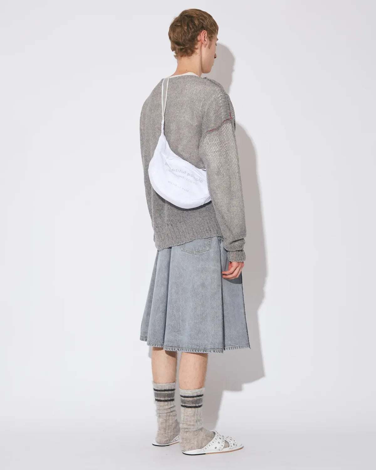 beautiful people / nothing to hide half moon bag (1626611997)