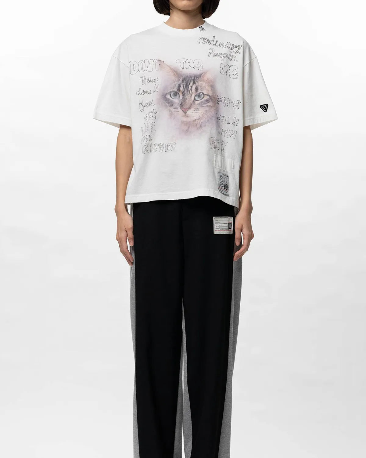 Maison MIHARA YASUHIRO(メゾンミハラヤスヒロ) / Cat Printed T-shirt