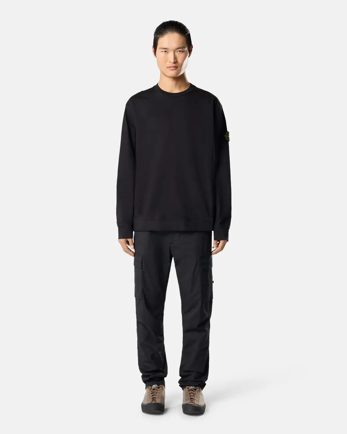STONE ISLAND / HEAVY ORGANIC COTTON JERSEY (L2S156100057S0B50)