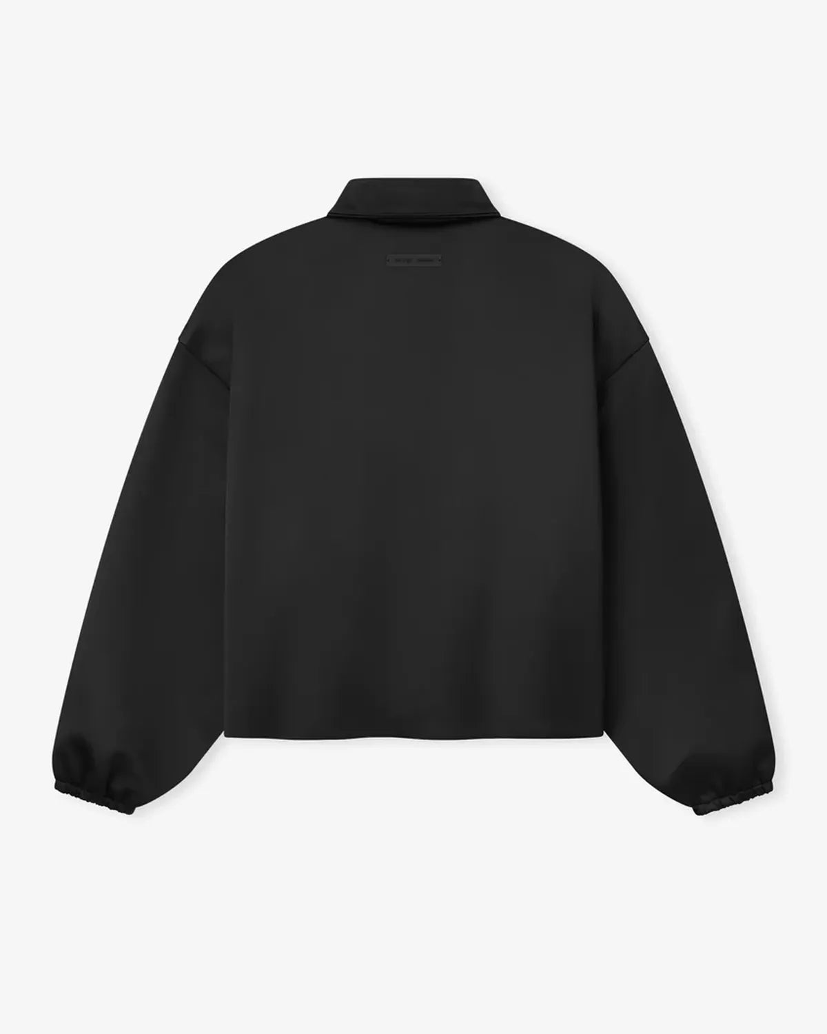 ESSENTIALS / BONDED SATIN ZIP UP BOMBER (202SP258070F)