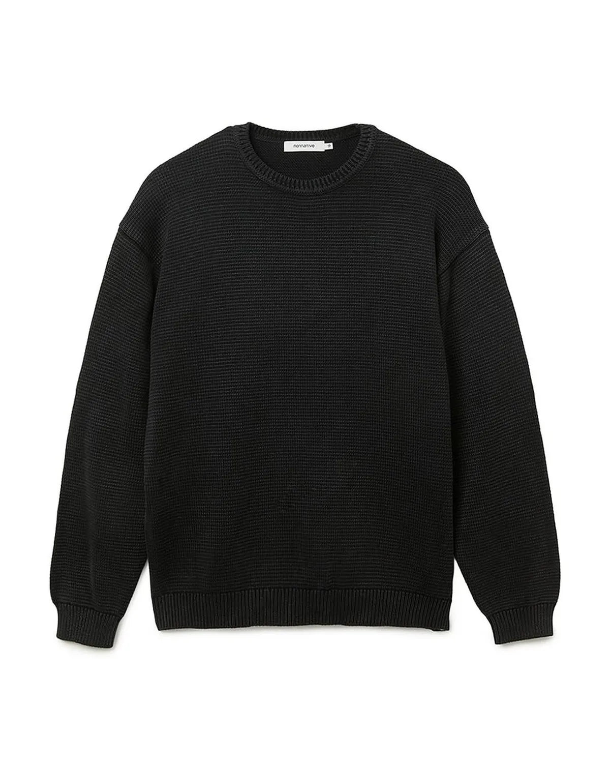 NONNATIVE / WORKER PULLOVER SWEATER COTTON YARN (NN-K4703)