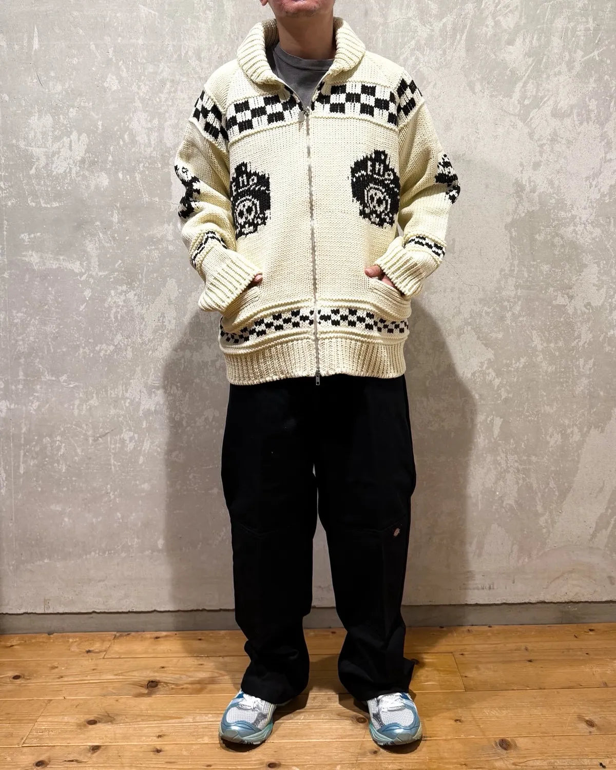 Emotionaly Unavailable  / EU LATIN KNIT JACKET (EU-HR1-0000-005)
