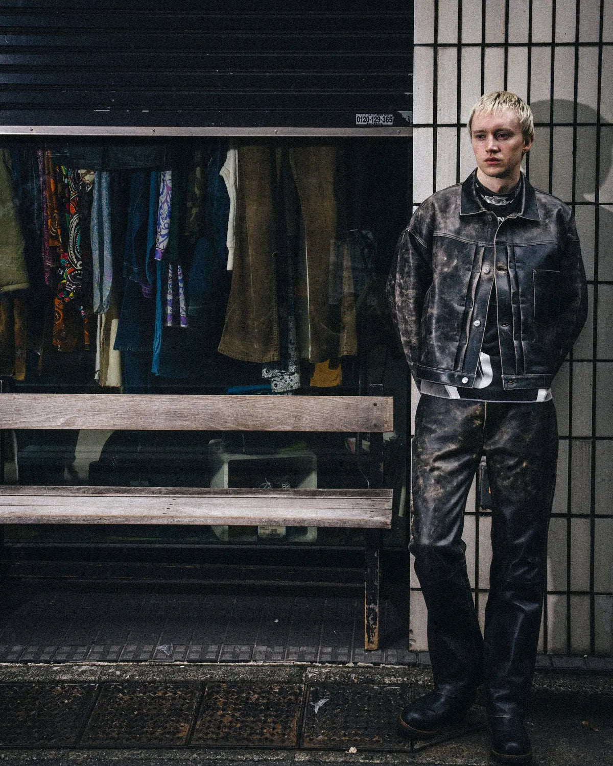 SAINT M×××××× (セントマイケル) / × Ber Ber Jin / BBJ_LETHER PANTS