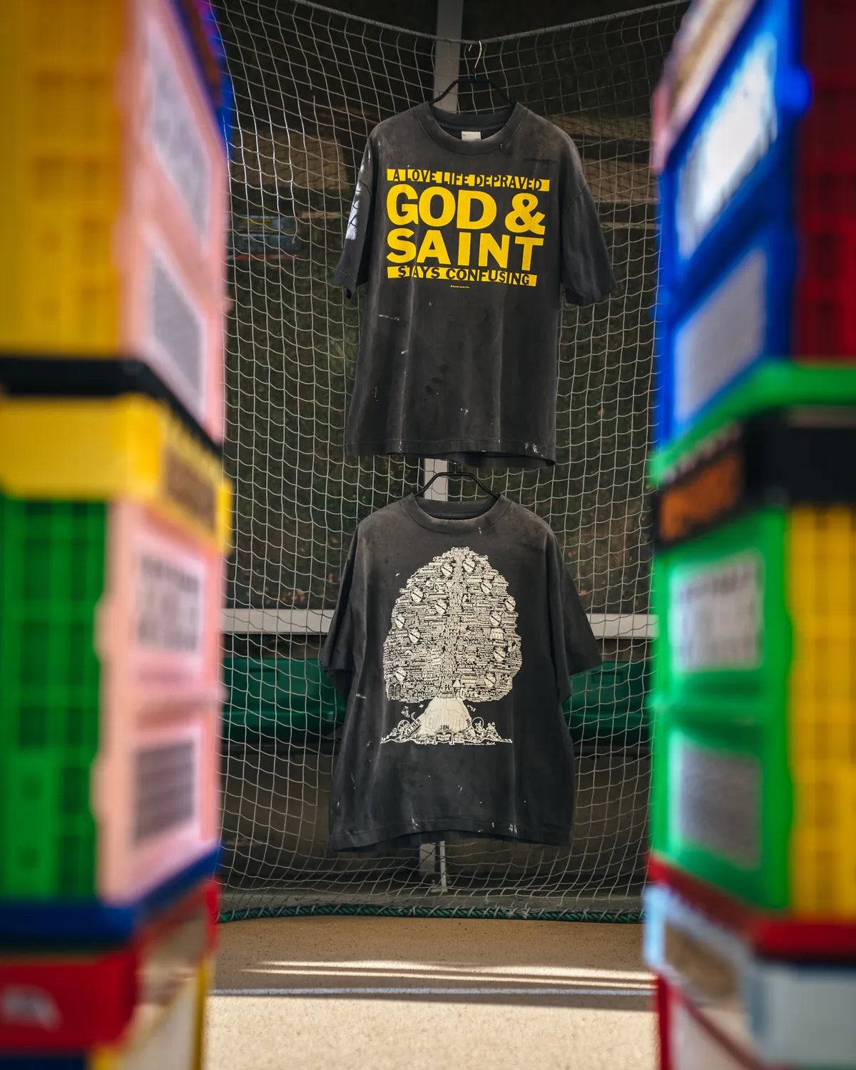 ©︎SAINT Mxxxxxx / SS T-SHIRT / TREE (SM-MK8-0000-001)