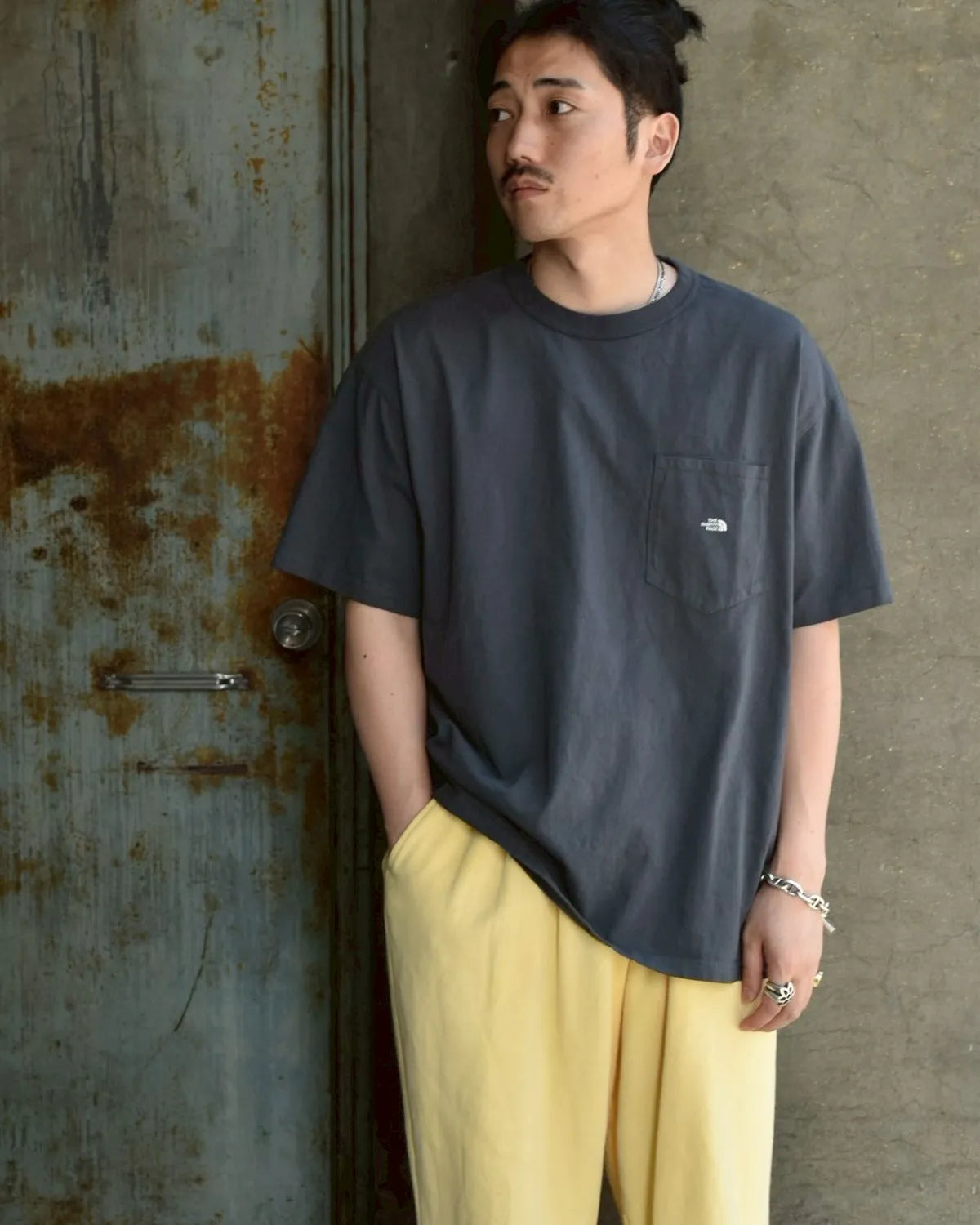 THE NORTH FACE PURPLE LABEL / 7oz Pocket Tee  (N25SI102)