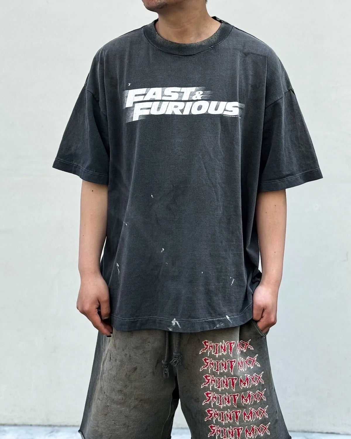 SAINT M×××××× (セントマイケル) / × FAST & FURIOUS / FF_SS T-SHIRT