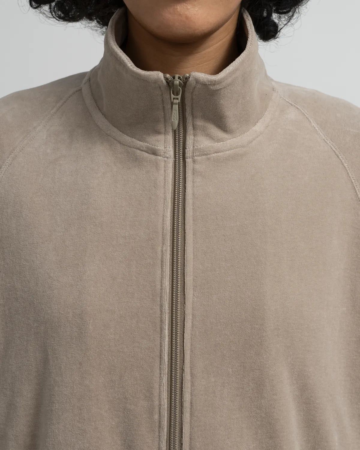 Graphpaper / Compact Velour Track Jacket (GL253-70407)