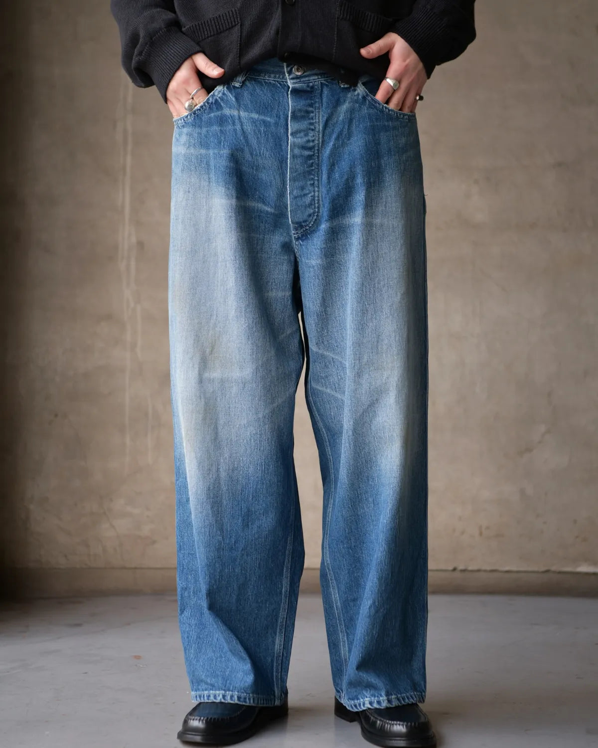 A.PRESSE / Vintage Denim Logger Pants (26SAP-04-26)
