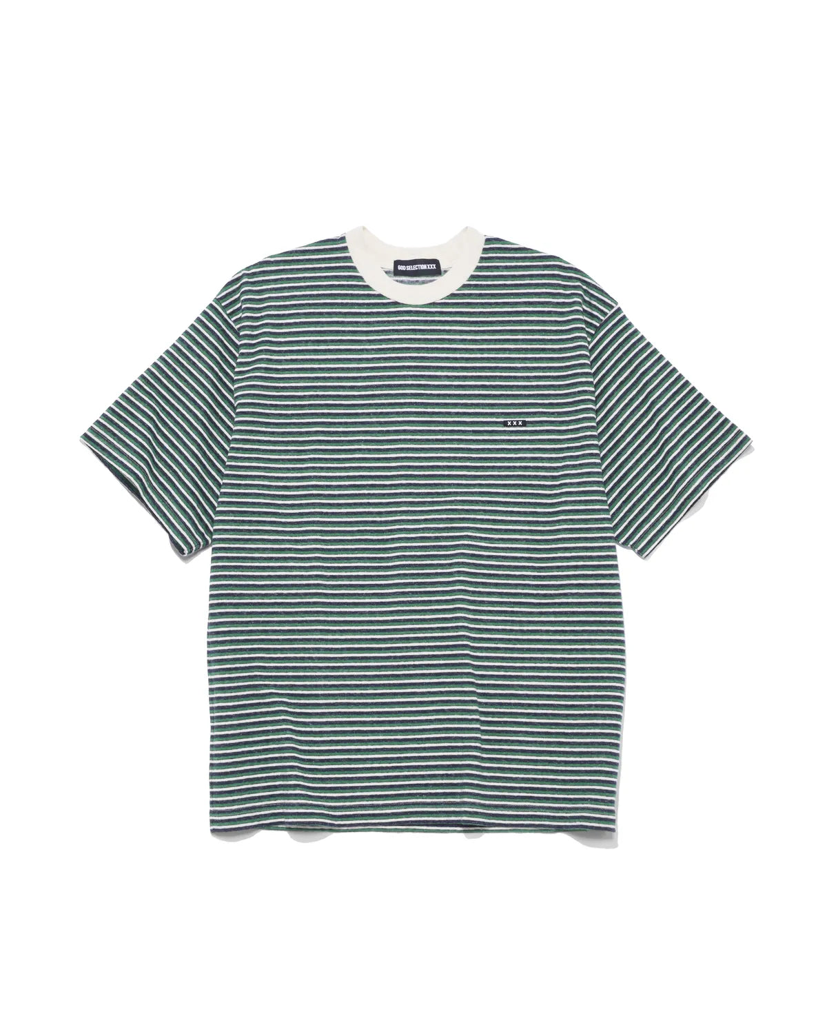 GOD SELECTION XXX / Mini Box Logo Border Tee (GX-S26-CS-07)