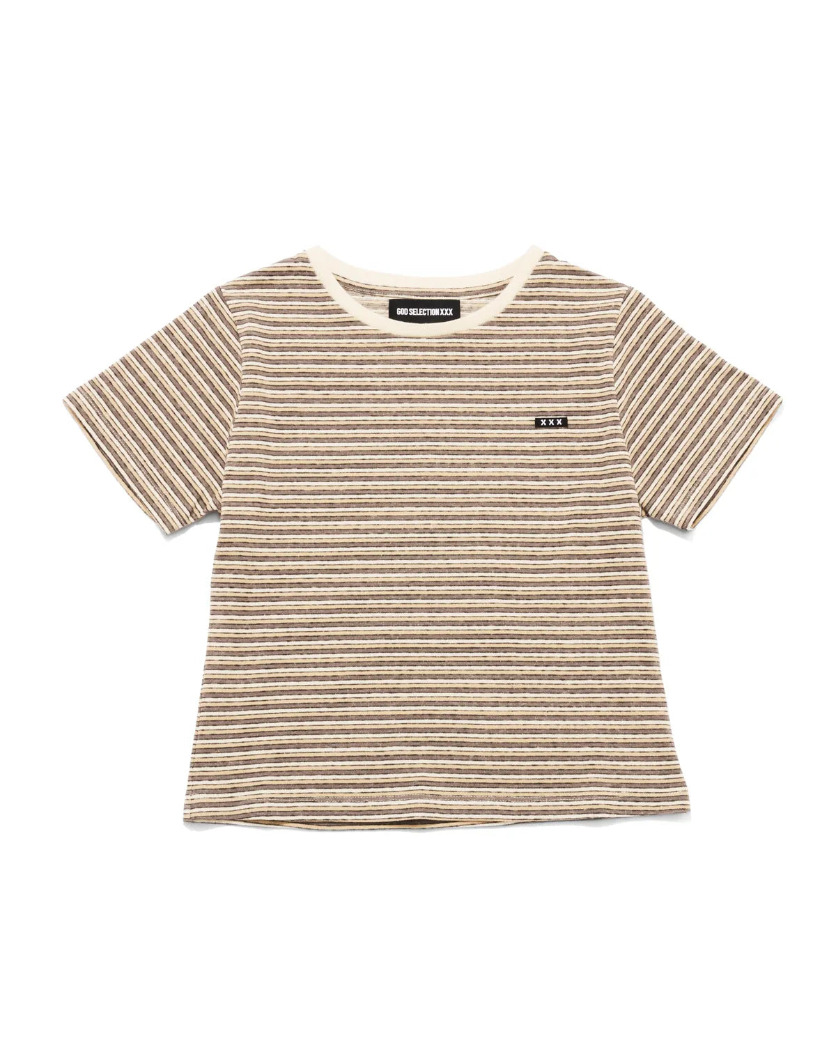 GOD SELECTION XXX / Mini Box Logo Multi-Border Tee -WOMENS- (GXL-S26-CS-07)