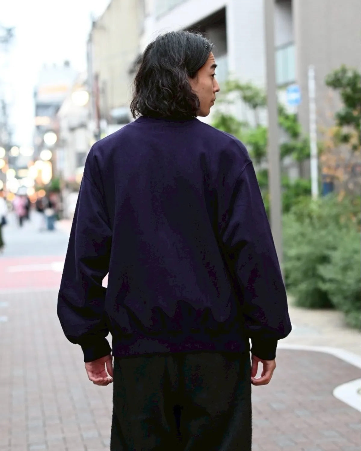blurhmsROOTSTOCK / Soft&Hard Sweat Crew-Neck P/O Wide (bROOTS24F26F25)