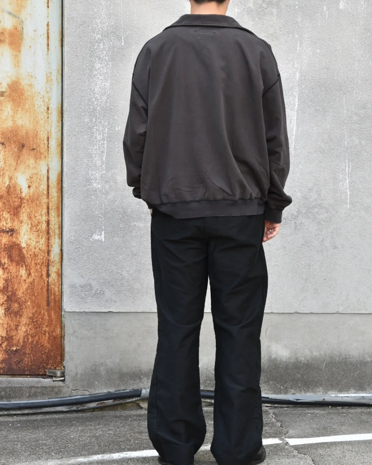 concause / HALF ZIP SWEAT (2502004)
