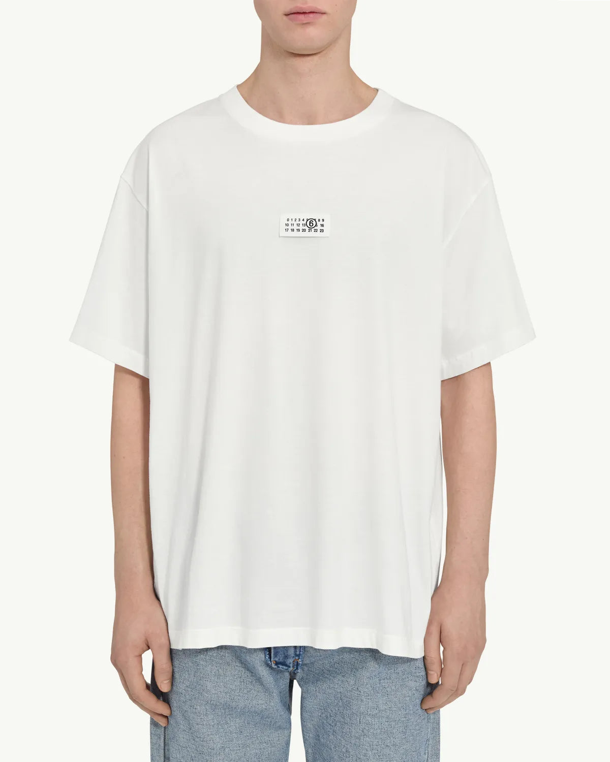 MM6 / ニューメリック コットンTシャツ (SH0GC0032M20170)