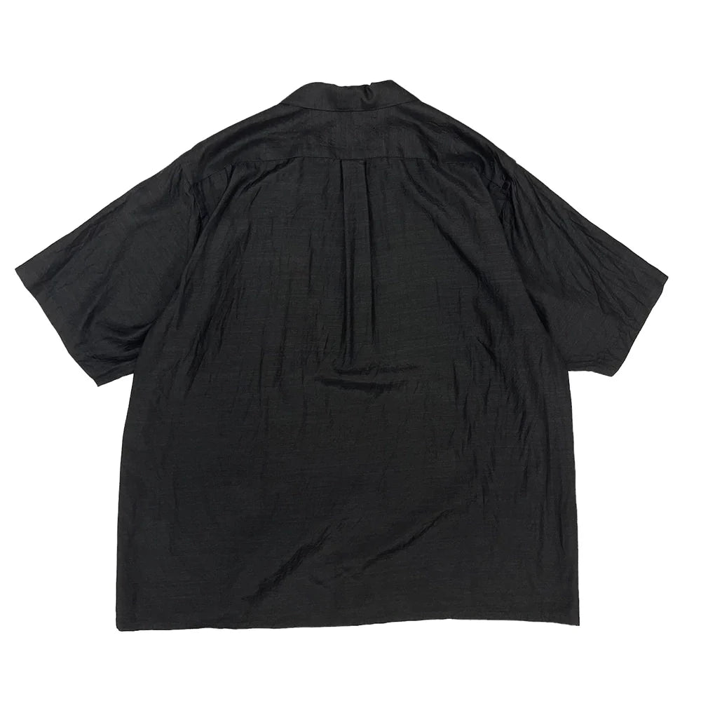 COMOLI(コモリ) / ウールシルク 半袖オープンカラーシャツ | 公式通販 