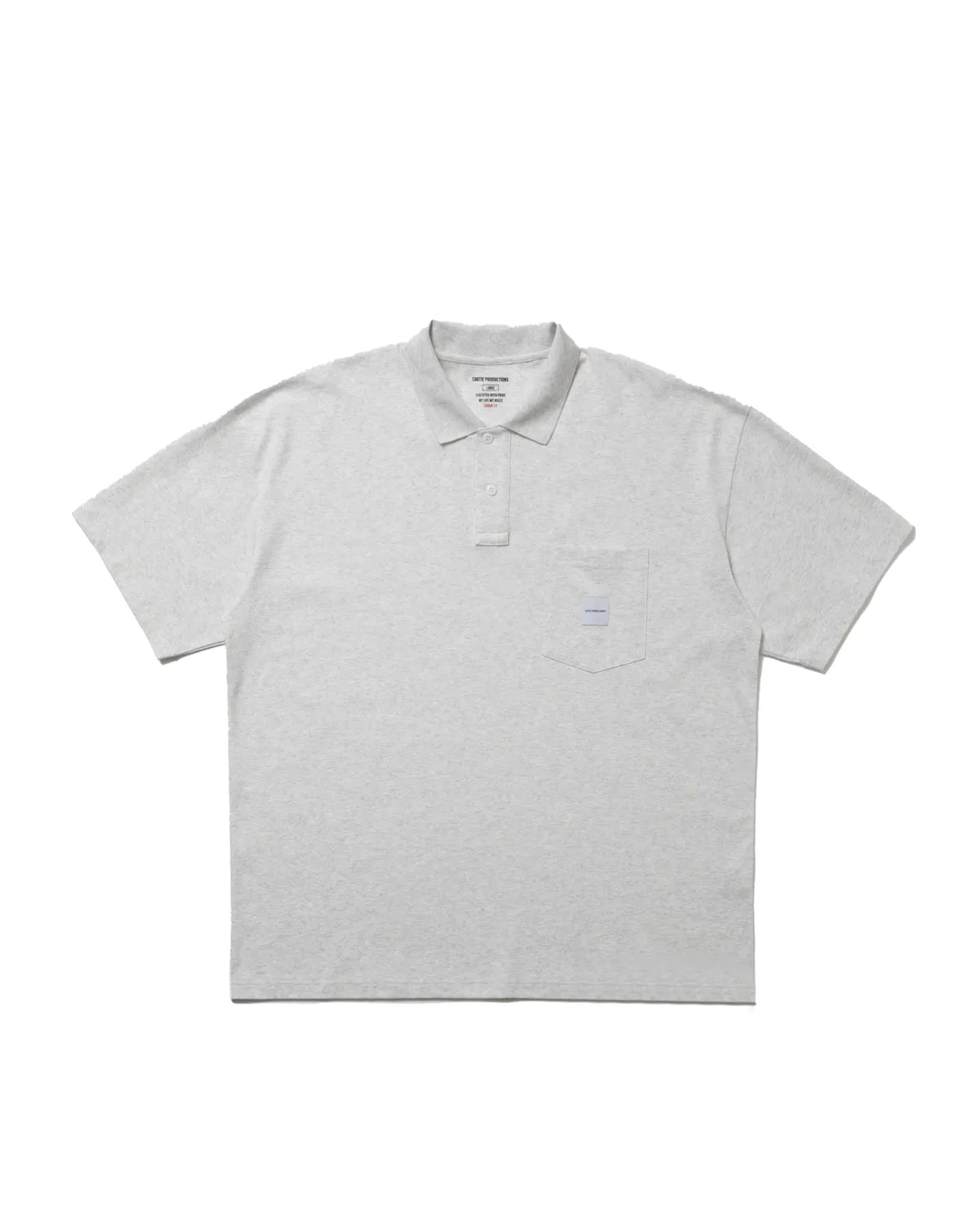COOTIE PRODUCTIONS® / Open End Yarn Error Fit S/S Polo (CTE-25S317)