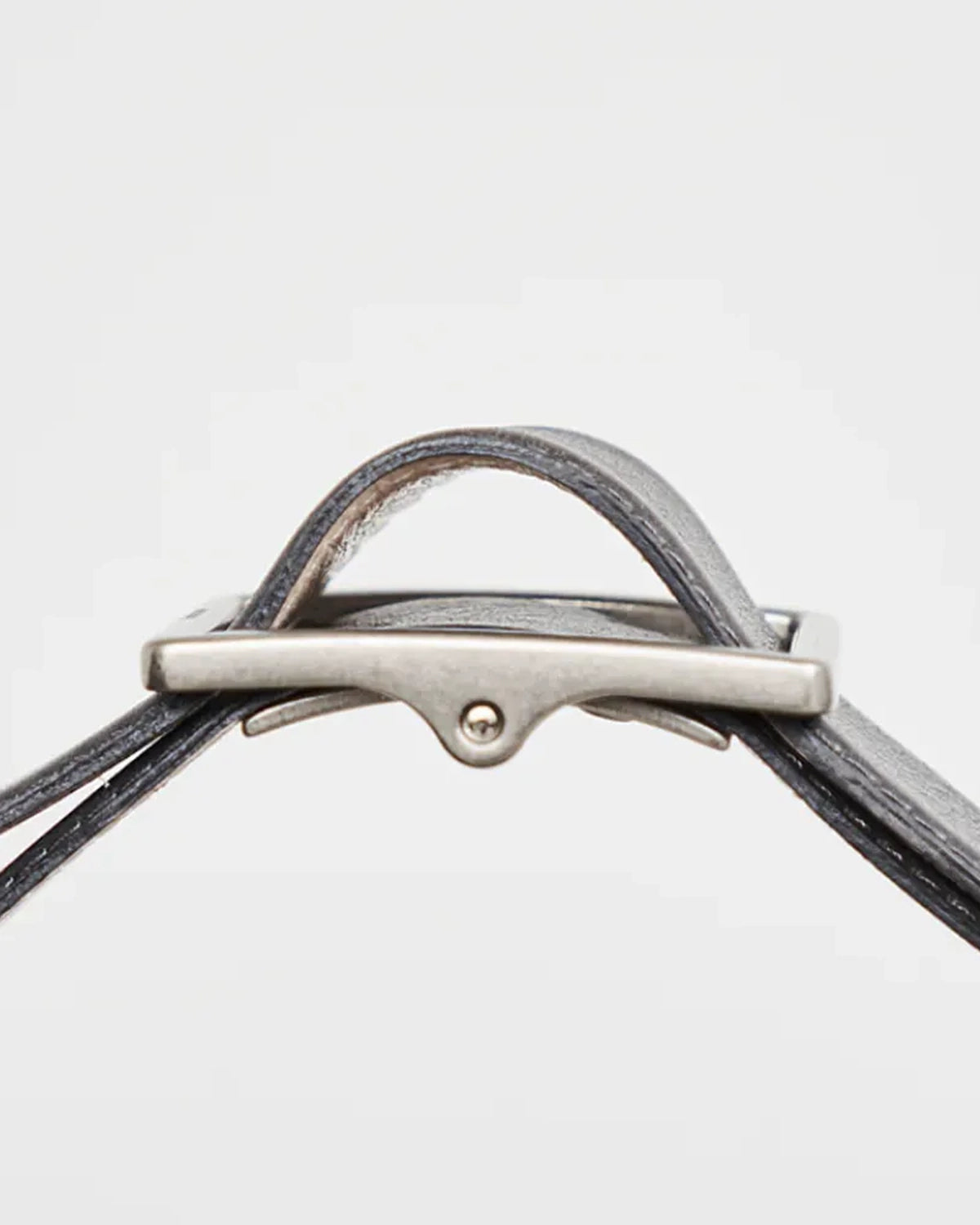 Graphpaper / Holeless Leather Classic Belt (GU251-90230B)